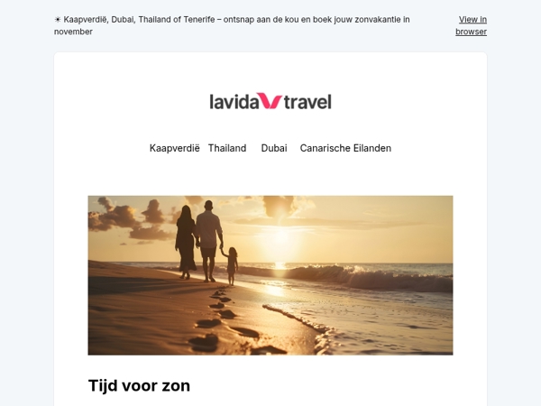 Vier de novemberzon – ontdek de plekken waar de zomer nooit stopt