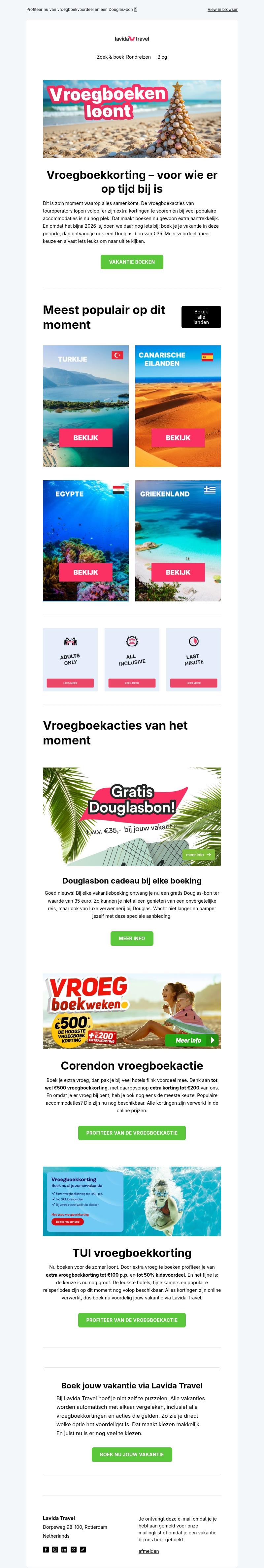 Dit is hét moment om te boeken ⏰ Dit is hét moment om te boeken ⏰