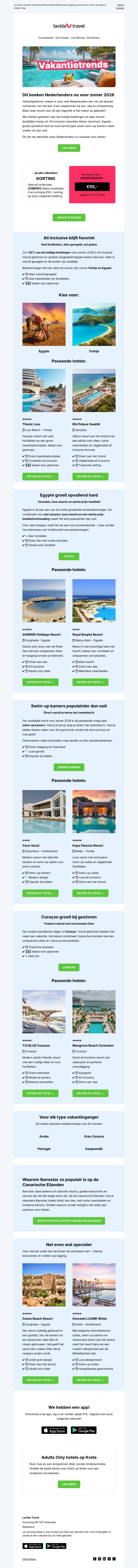Dit zijn de vakantietrends van dit moment π Dit zijn de vakantietrends van dit moment π