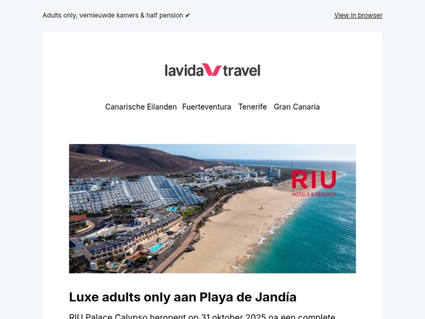 🌴 Nieuw & luxe: RIU Palace Calypso heropent op Fuerteventura