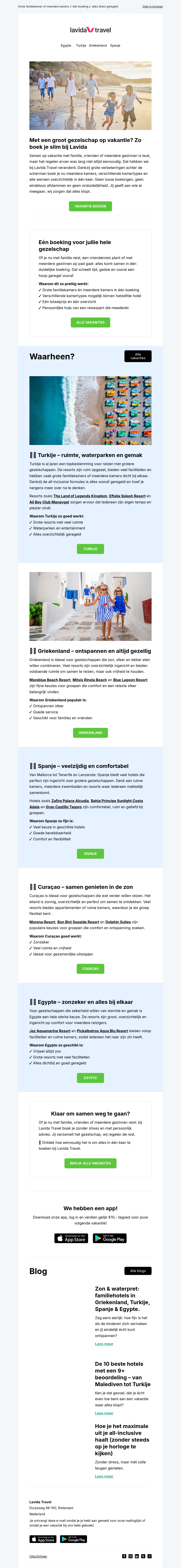 👨👩👧👦 Met z’n allen op vakantie? Zo regel je het in één keer 👨👩👧👦 Met z’n allen op vakantie? Zo regel je het in één keer