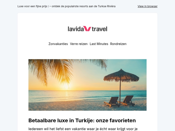 ✨ Zonvakantie in Turkije – Dit zijn de resorts waar je het meeste krijgt voor je geld