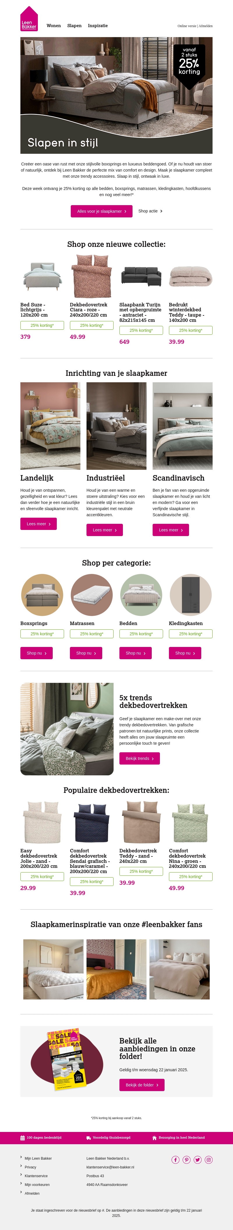 Slaap in stijl met Leen Bakker! 💤 Slaap in stijl met Leen Bakker! 💤