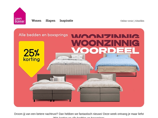 Creëer jouw droomslaapkamer nu extra voordelig! ☁️