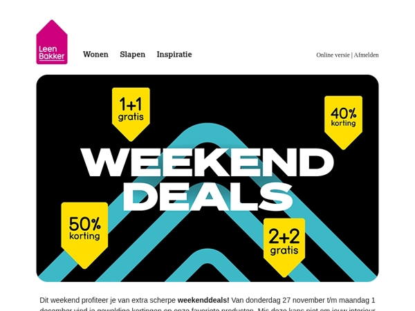 🖤 Black Friday Weekenddeals 🖤