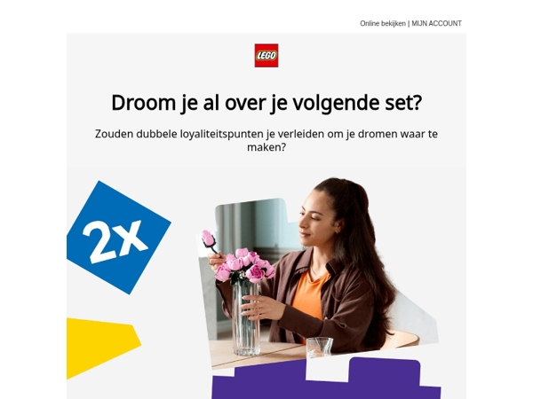 Nu 2x loyaliteitspunten