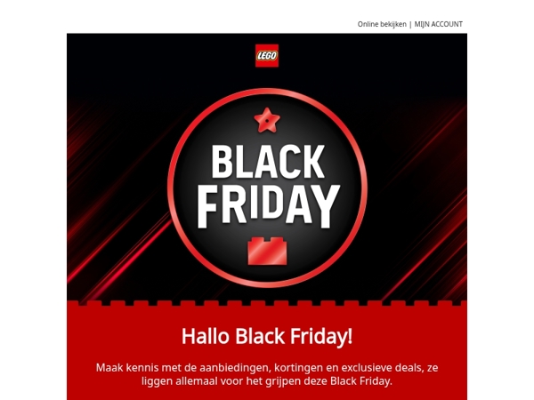 Loop deze speciale Black Friday-aanbieding niet mis