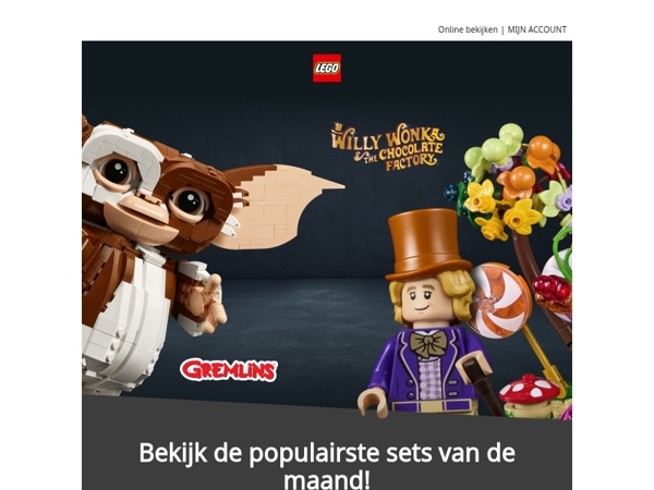 Onthulling van de meest gewilde LEGO® sets!