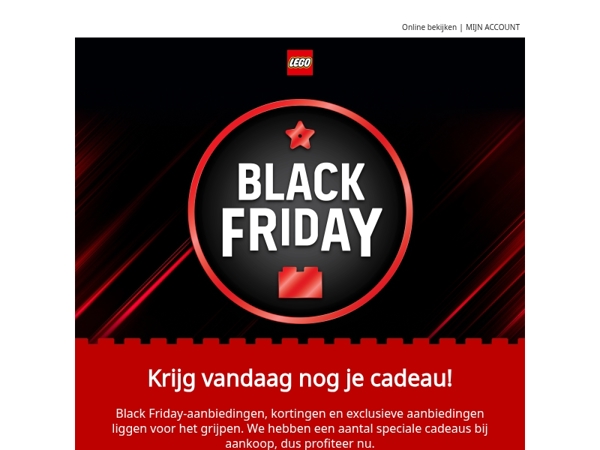 Profiteer vandaag nog van onze Black Friday-aanbiedingen