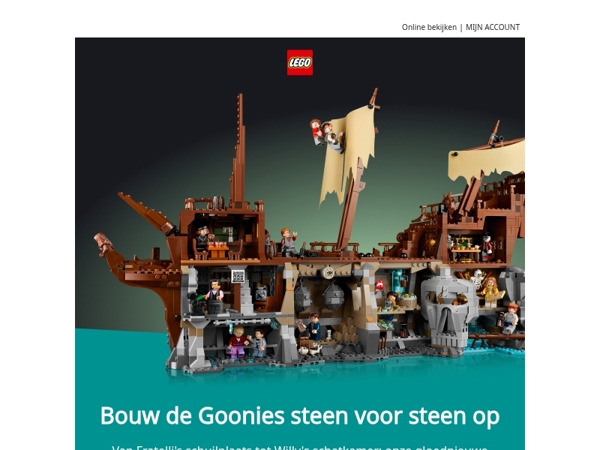 Mikey, Data en Chunk komen terug!