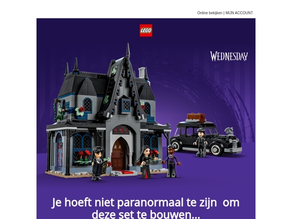 Ga deze Halloween terug naar de Nevermore Academy... 🐦‍⬛