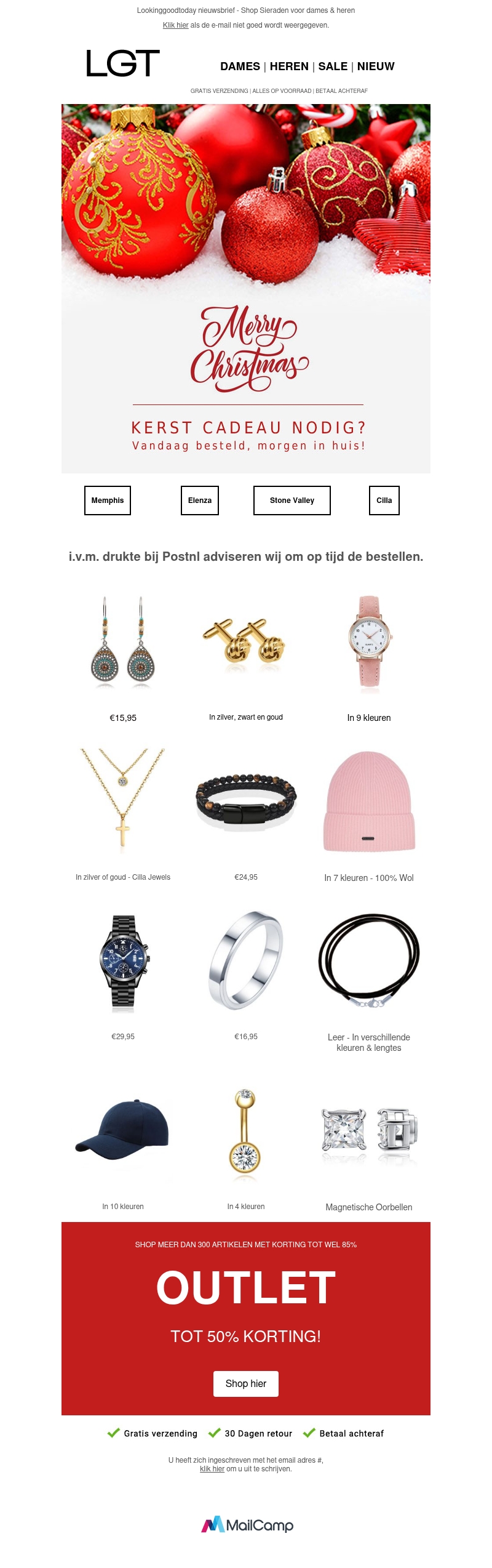 Bestel je Kerst cadeautje online - Sieraden & Accessoires Bestel je Kerst cadeautje online - Sieraden & Accessoires