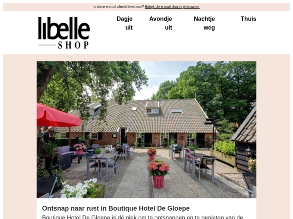 Voordelig een luxe overnachting in Twente