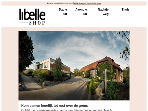 Kom samen heerlijk tot rust in een luxe hotel