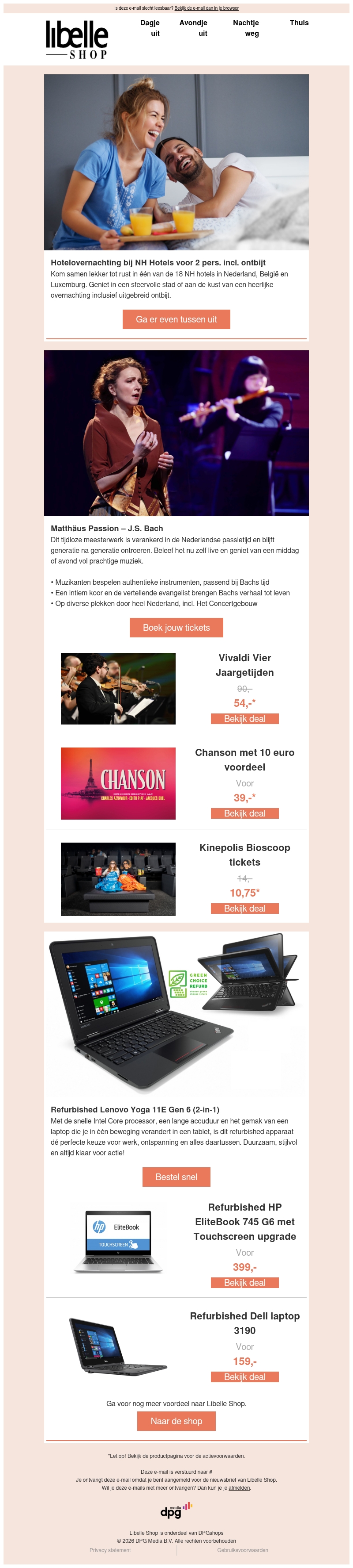 Kom samen lekker tot rust in een NH hotel Kom samen lekker tot rust in een NH hotel