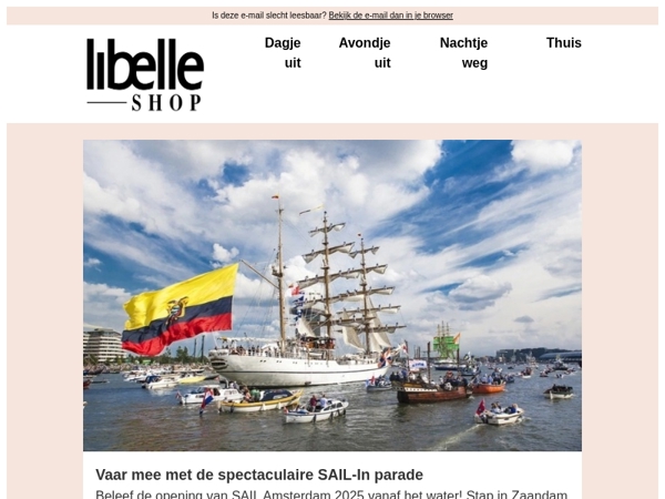 Vaar mee met de SAIL-In parade!
