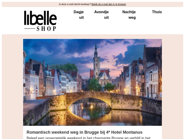 Beleef een onvergetelijk weekend in het charmante Brugge
