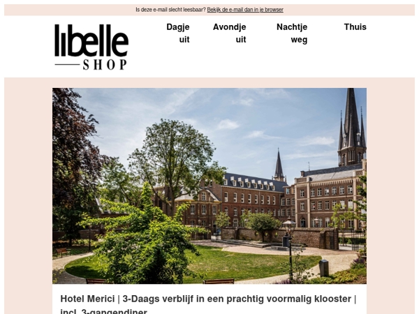 Overnacht in een voormalig klooster