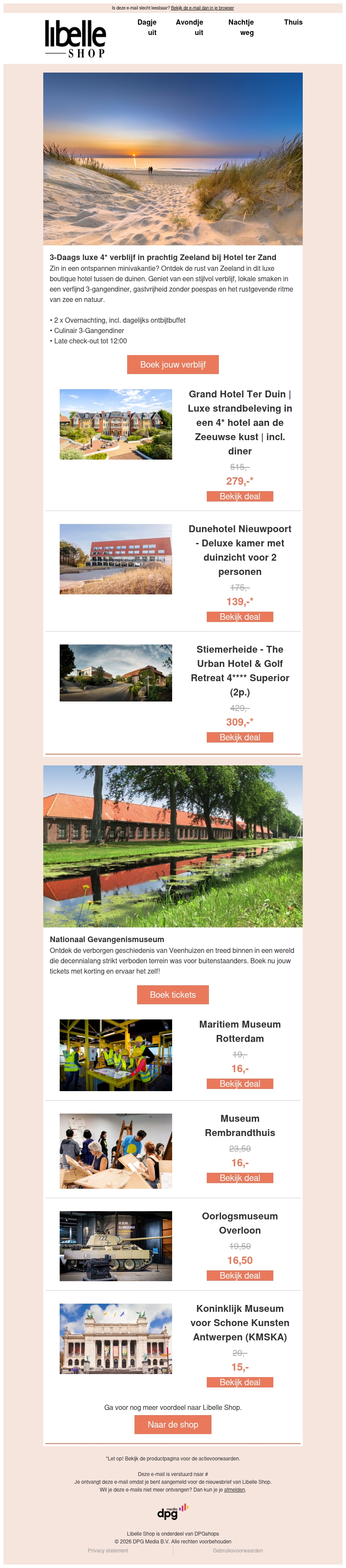 Geniet van een ontspannen minivakantie in Zeeland Geniet van een ontspannen minivakantie in Zeeland
