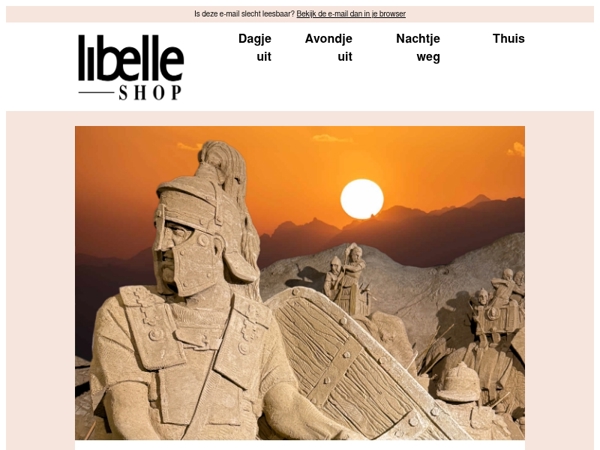 Geniet van ongeëvenaarde zandkunst