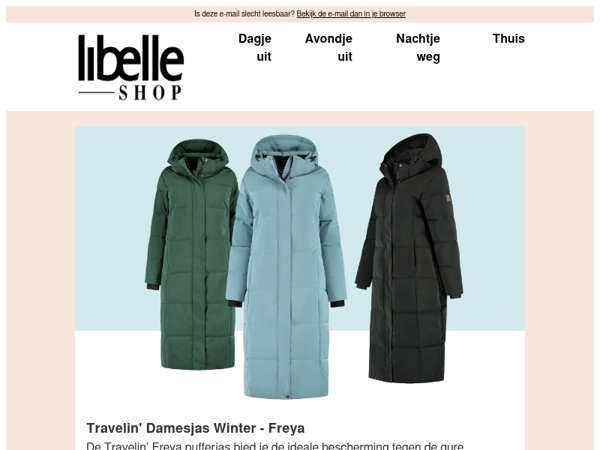 Ontdek onze nieuwe collectie winterjassen