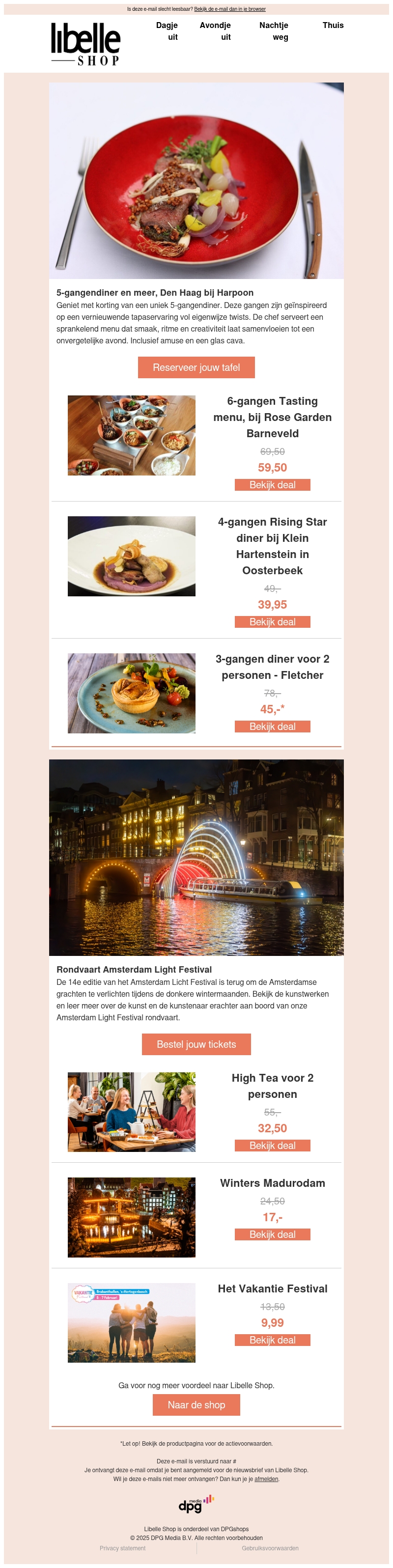 Ga ook na kerst heerlijk samen dineren met korting Ga ook na kerst heerlijk samen dineren met korting