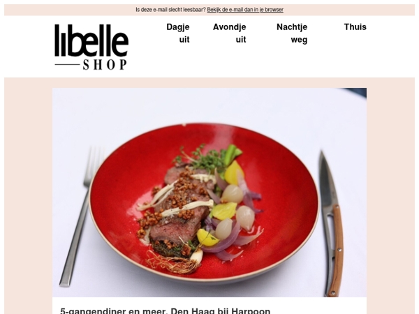 Ga ook na kerst heerlijk samen dineren met korting