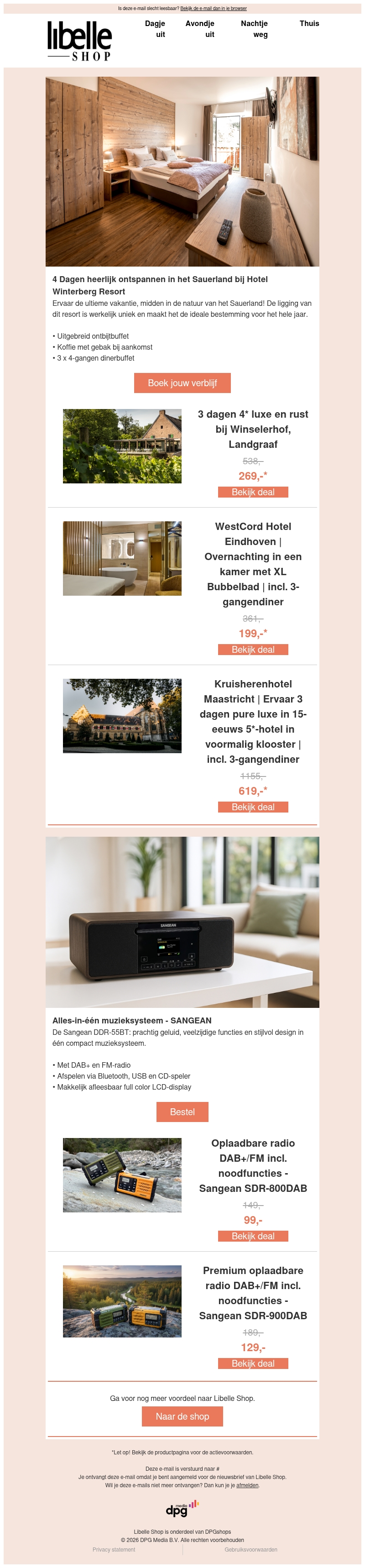 Ervaar de ultieme vakantie, midden in de natuur Ervaar de ultieme vakantie, midden in de natuur