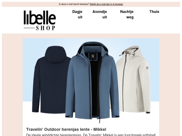 Bekijk onze nieuwe outdoor collectie, ideaal voor de lente