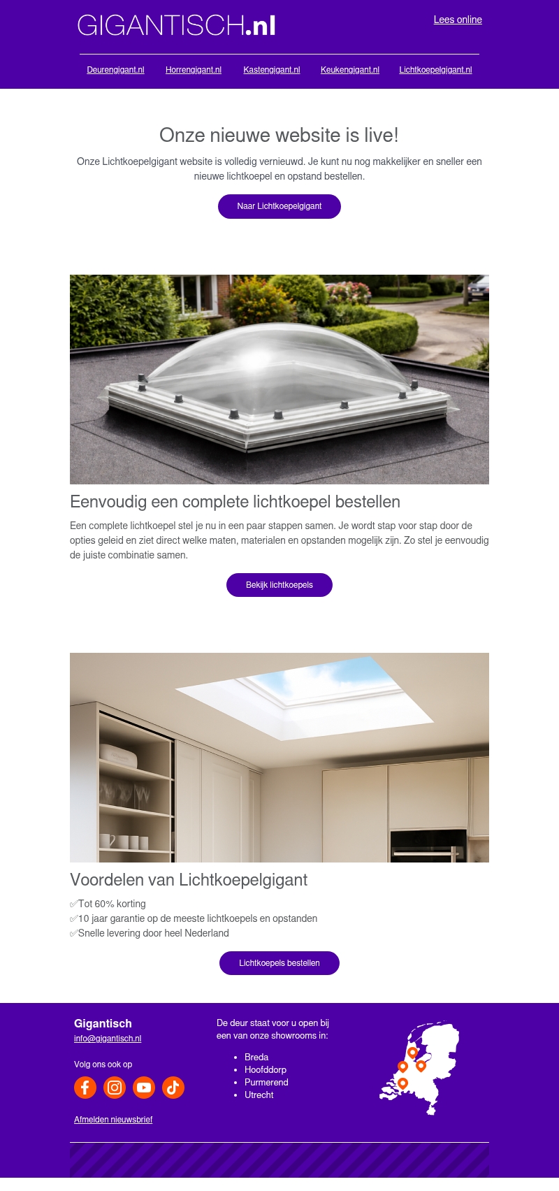 Ontdek onze nieuwe website Ontdek onze nieuwe website