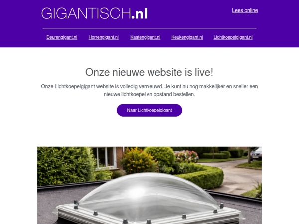 Ontdek onze nieuwe website