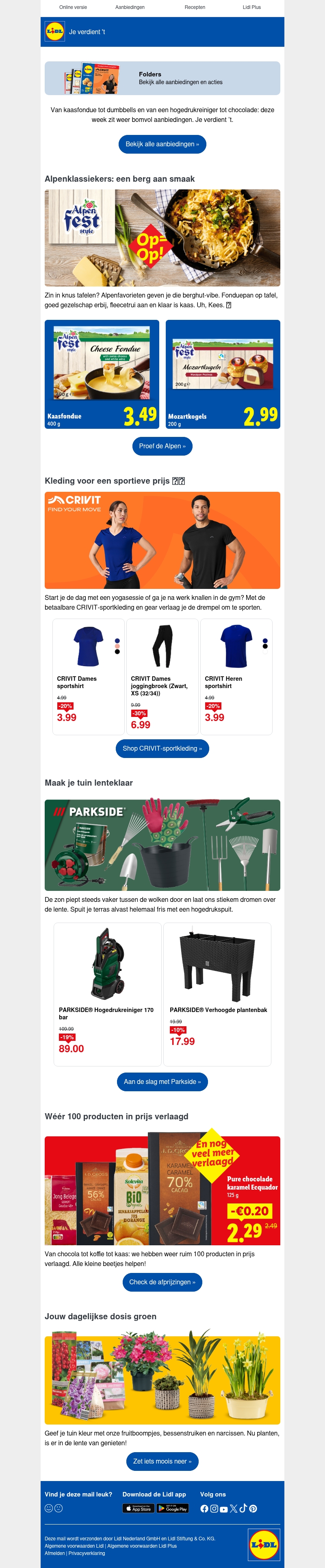 Krachtige korting op Crivit sportkleding 🏋️♀️ Krachtige korting op Crivit sportkleding 🏋️♀️