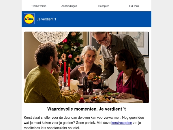 Jouw Kerst wordt goud met deze recepten ✨