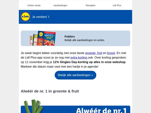 Yeah! Dit is het beste groente, fruit én brood