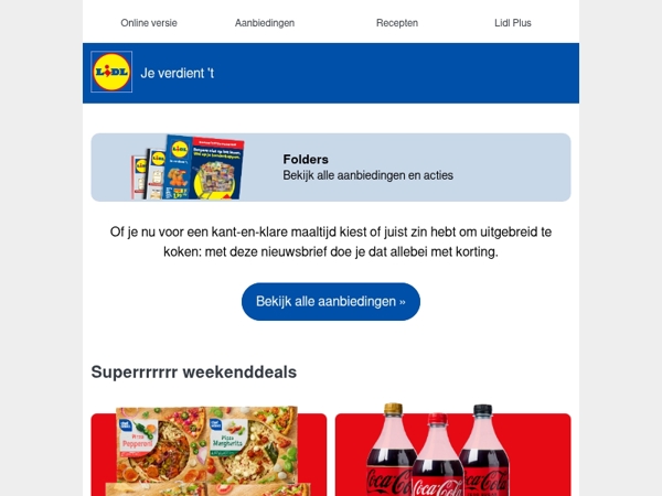 Pak nu 20% korting op pannen 🍳