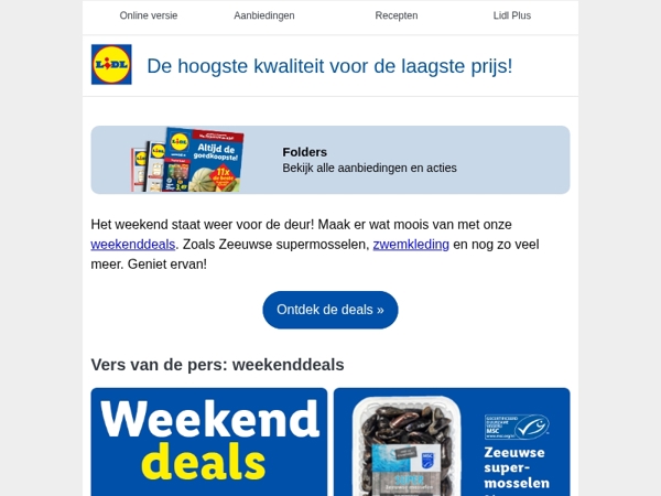 Spetterende korting op alle zwemkleding