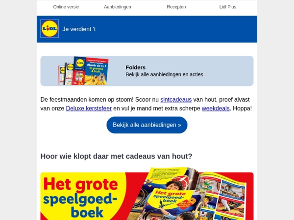 Prachtige sintcadeaus & (de)luxe tafelen