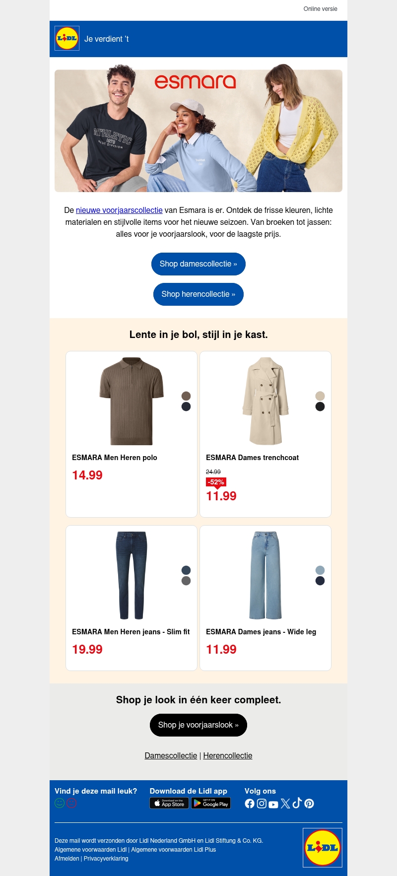 Shop nú je nieuwe voorjaarslook ☀️ Shop nú je nieuwe voorjaarslook ☀️