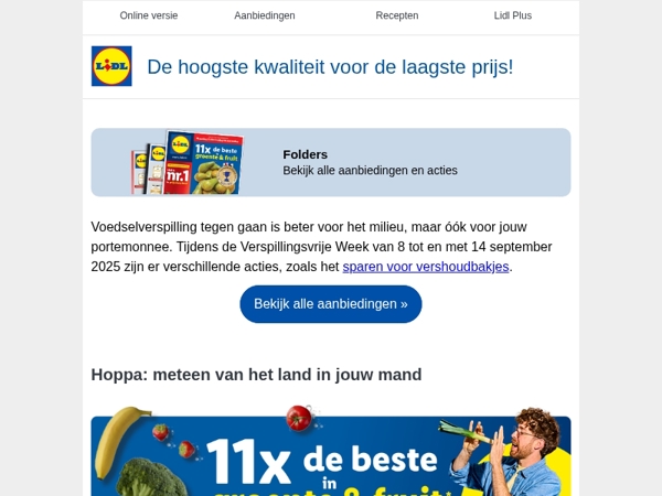 Nieuwe week = nieuwe manieren om te besparen