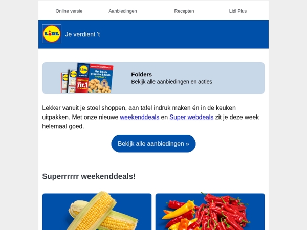 Deze deals wil je niet missen!