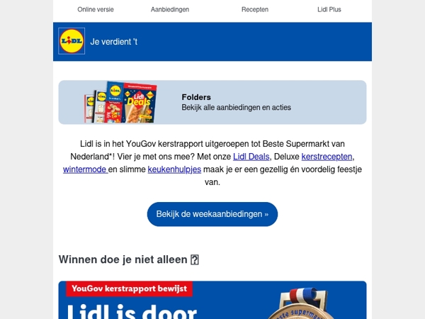 We hebben een leuk nieuwtje