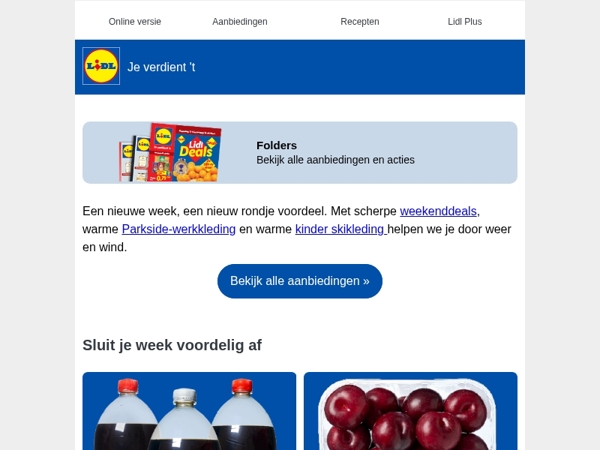 Weekenddeals: te goed om te laten liggen