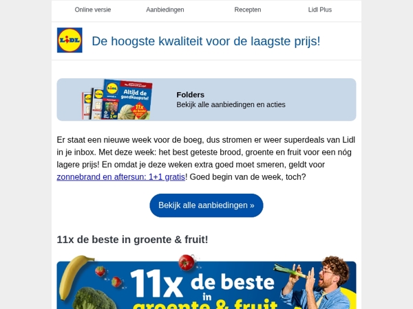 Nieuwe week, nieuwe deals