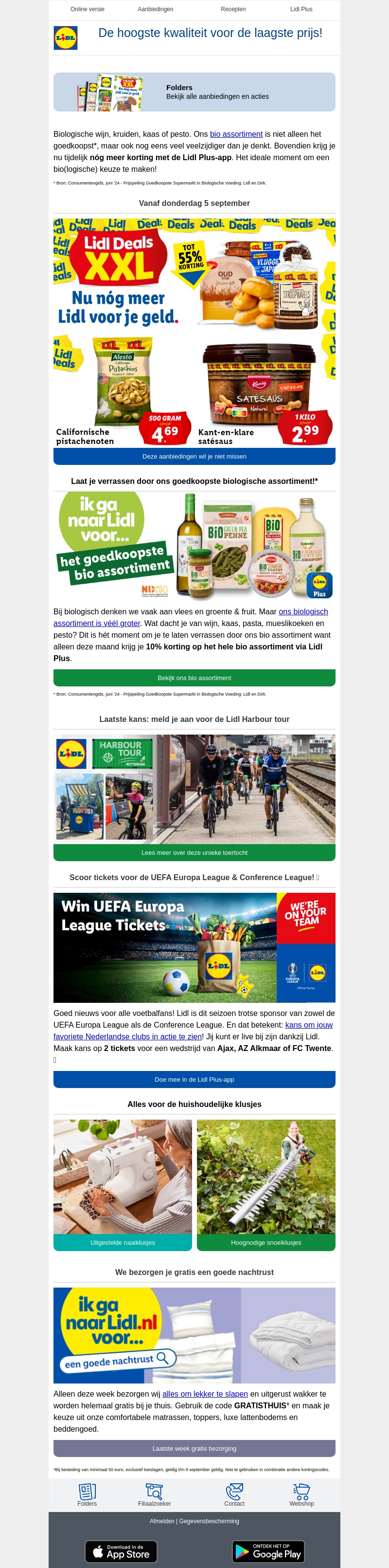 Nóg meer voordeel op ons bio assortiment Nóg meer voordeel op ons bio assortiment