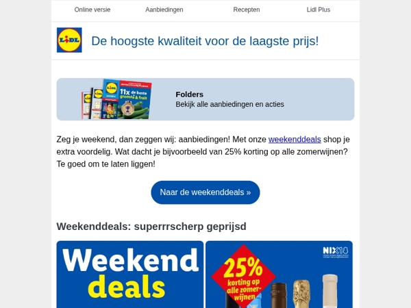 Scoor nú je weekenddeals