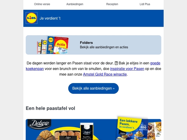 Inspiratie voor een voordelige paasbrunch