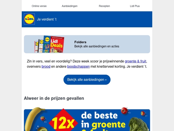 50% korting op pitloze druiven