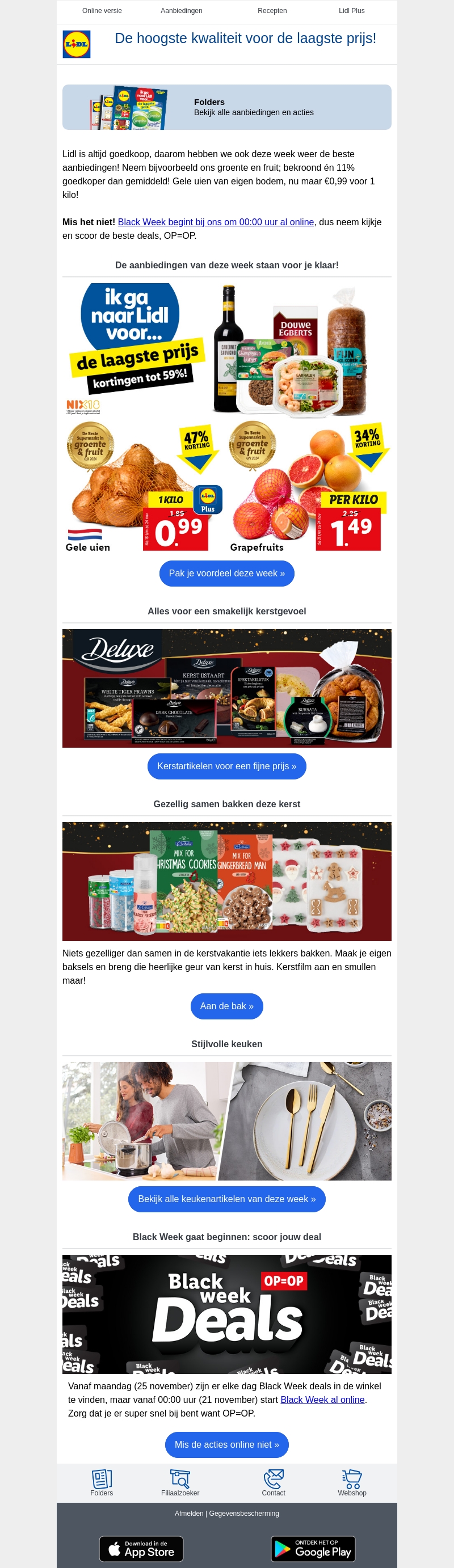 Pak je voordeel tijdens Black Week Pak je voordeel tijdens Black Week