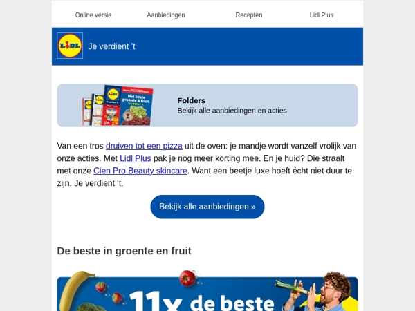 Nieuwe week, nieuwe meepakkers