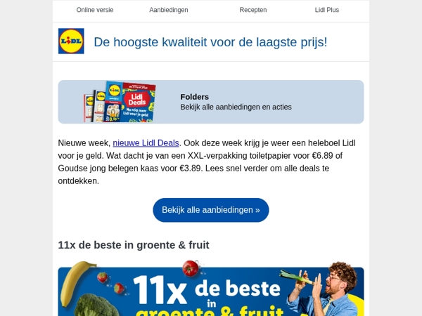 Pluk de vruchten van onze Lidl Deals